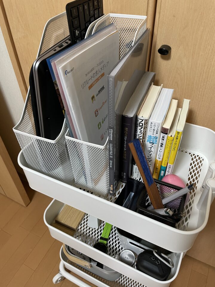 IKEAのロースコグ 収納例
